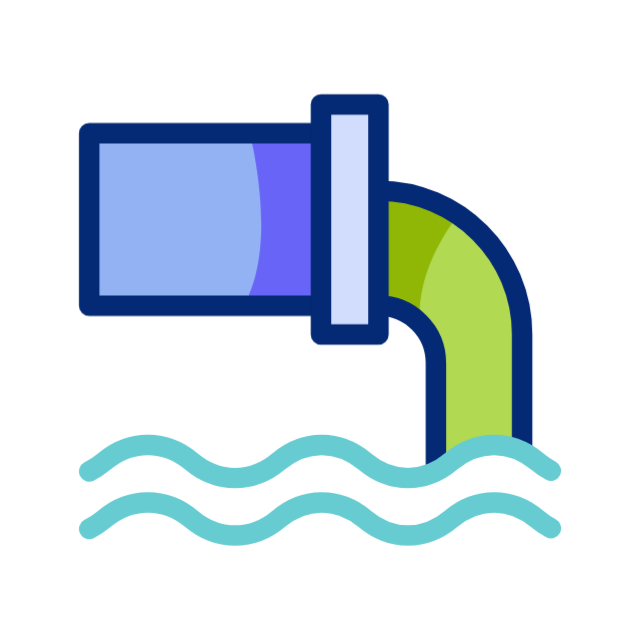 Clogged Drainage Icon